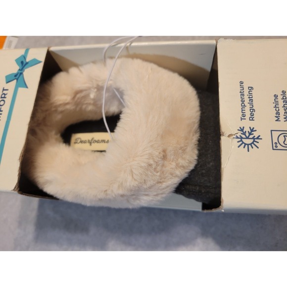 Dearfoams‎ Total Comfort Women's Slippers w Soft Memory Foam, Size Small 5-6 - F - Picture 9 of 9